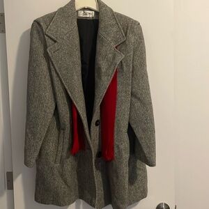80% wool Andrea Marin coat.  Size 20w